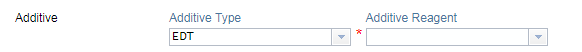 Screen image: Linking Additive to Reagent Lot.
